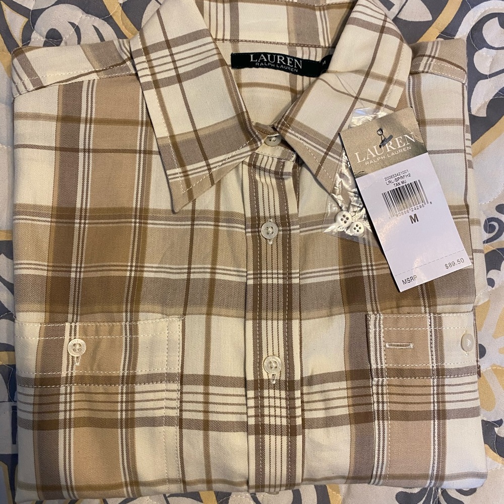 Lauren by Ralph Lauren long sleeve shirt